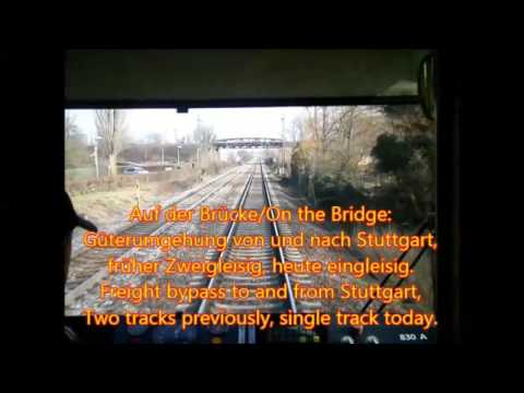 Stadtbahn Karlsruhe Linie S31 Forbach-Odenheim, Teil 6/7 Weingarten-Ubstadt Ort