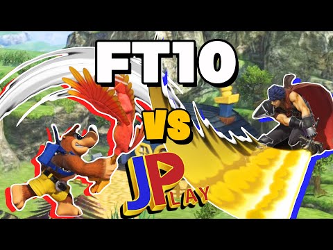 First to 10 vs JPlay, the technical Banjo!  Ike vs Banjo and Kazooie