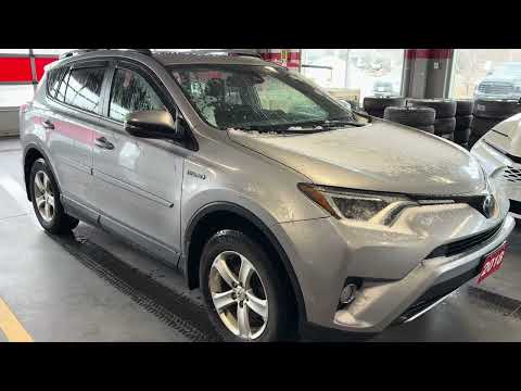 2018 Toyota RAV4 AWD Hybrid LE+ in Silver for sale at Stouffville Toyota in Whitchurch-Stouffville, ON
