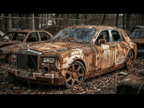 We Found 1935 ROLLS ROYCE PHANTOM for $1000… Then Restored It || ASMR Car Restoration!