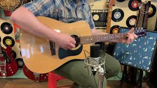 Video thumbnail for 1990 Washburn D10N dreadnought guitar by Jake Wildwood & Co