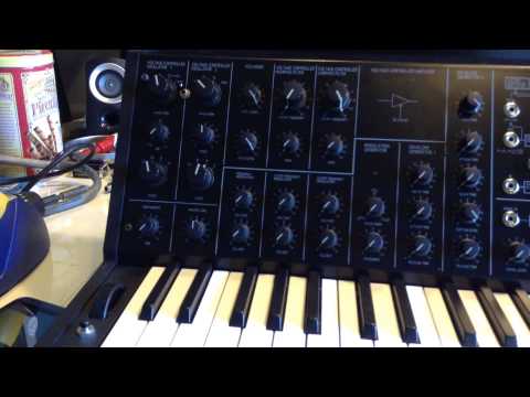 Korg MS-20 mini with Oscillator Sync Mod