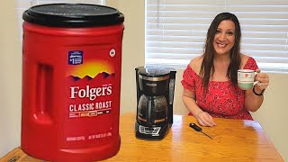 How To Make Folgers Coffee In A Pot and Review
