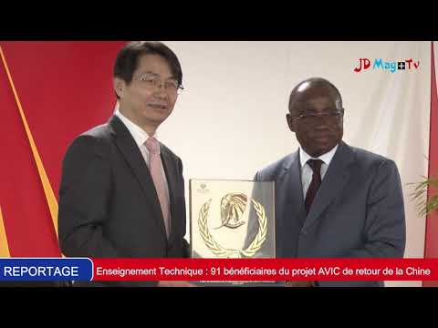 Enseignement Technique : 91 bénéficiaires du projet AVIC de retour de la Chine