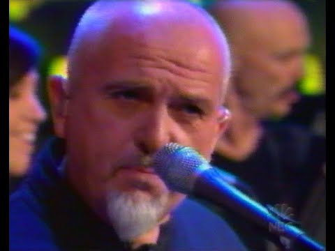 Peter Gabriel - Barry Williams Show on Late Night with Conan O'Brien, 9-27-02