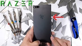 Razer Phone Durability test - Scratch BURN and BEND tested!