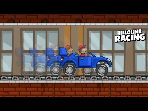 All CARS on Speed ​​Elevator in FACTORY - Hill Climb Racing (Interesting Mod)