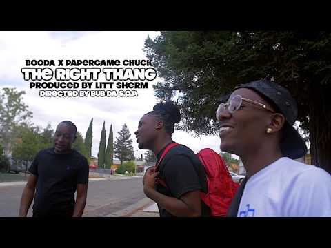 Booda Babyy ft PaperGame Chuck & Shaneil- "The Right Thang" Official Music Video