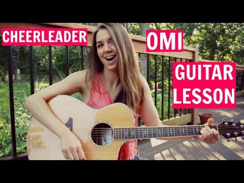 CHEERLEADER - OMI Guitar Tutorial | EASY NO CAPO