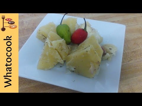 Breadfruit Oil Down With Pigtails