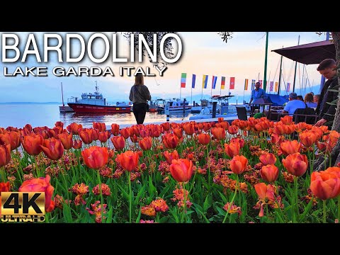 BARDOLINO LAKE GARDA ITALY WALKING TOUR | 4K60FPS APRIL 2024