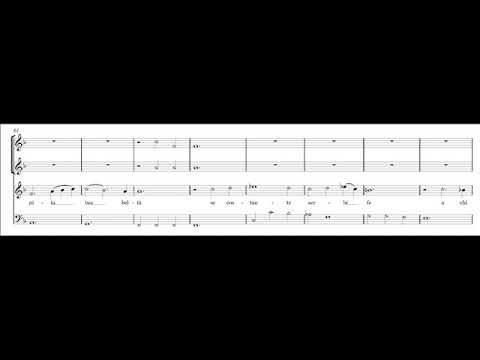 Cesti, L'Argia (1655) - Aria di Laurindo "Alma mia" (score)