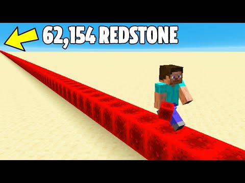 Dom - Placing 62,154 Redstone to Break a Minecraft Record