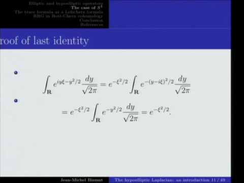 The Hypoelliptic Laplacian: An Introduction - Jean-Michel Bismut