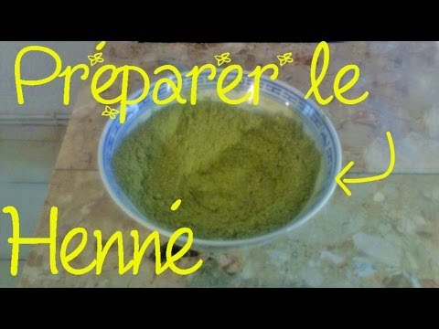 comment appliquer henné naturel