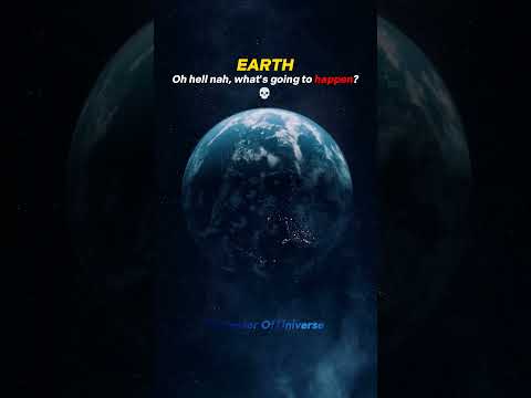 July 2025: Solar Storm vs Earth's Magnetic Field 💀 #Space #Earth #Sun