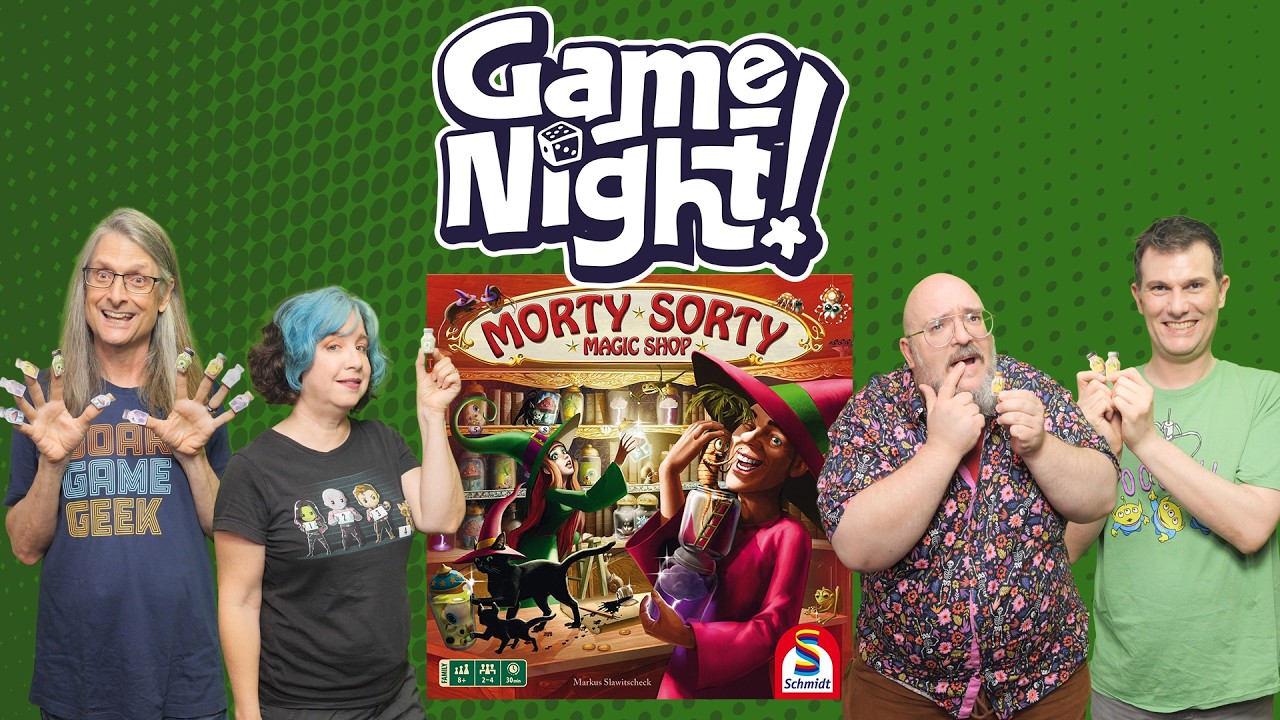 Morty Sorty Magic Shop - GameNight! Se14 Ep06 - How to Play & Playthrough