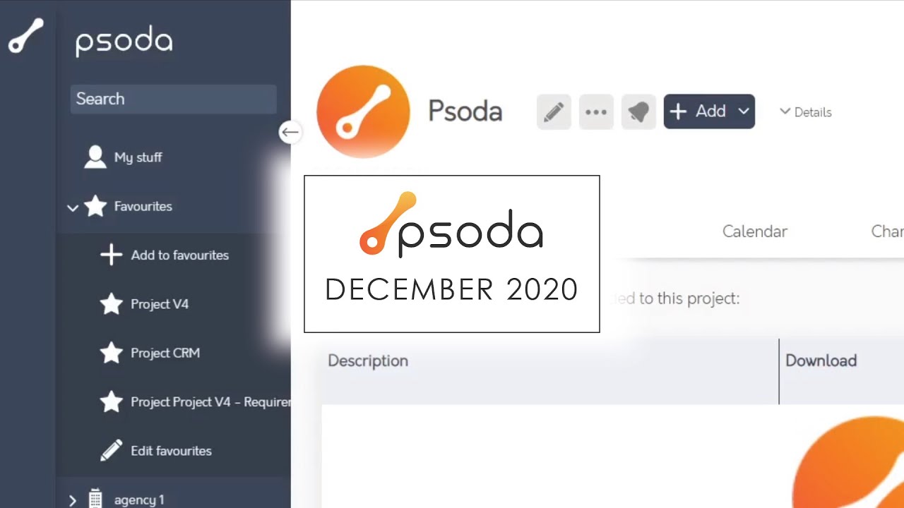 Psoda video What's New thumbnail