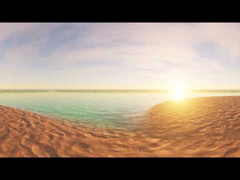 4K 360 VR  * 7 Minutes * Sunrise and Sunset  -  Burnout and Stress Reducer, Meditation, Relaxing