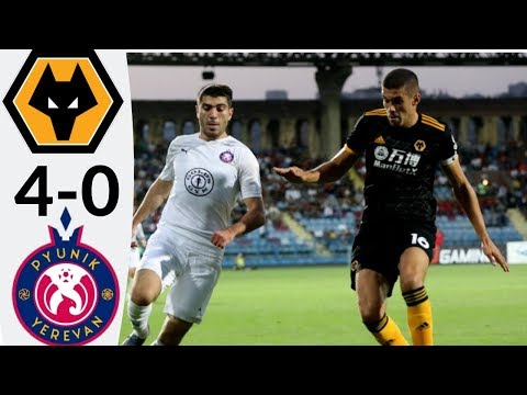 FT : Wolverhampton Wanderers VS Pyunik | Match highlights & Goal