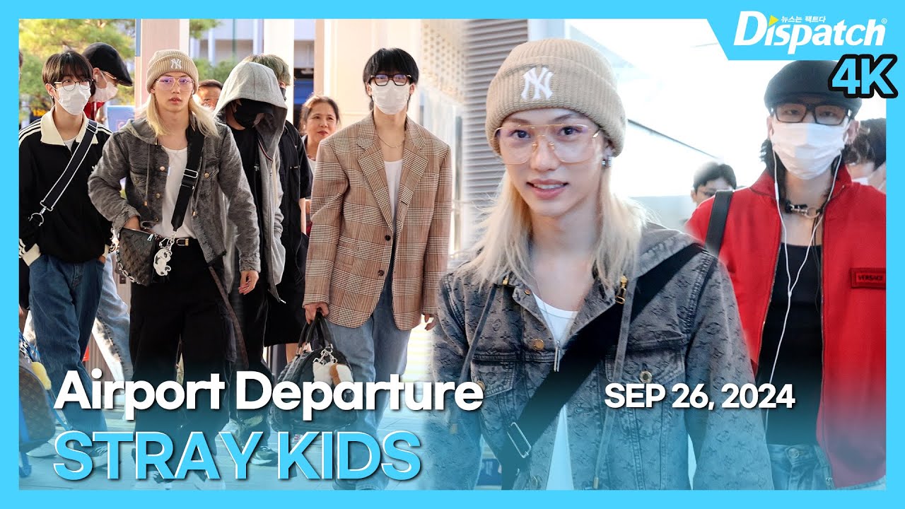 STRAY KIDS, Incheon International Airport DEPARTURE