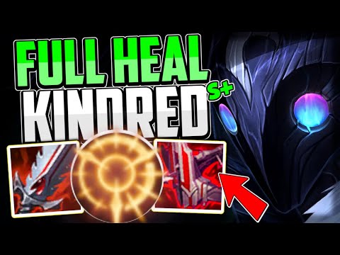 MAX LIFESTEAL KINDRED CARRY BUILD [EVERY ATTACK HEALS ME 200+] - League of Legends