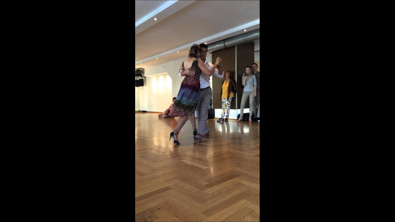 Roxana Suarez & Sebastian Achaval, Tango Amadeus 2015, Workshop