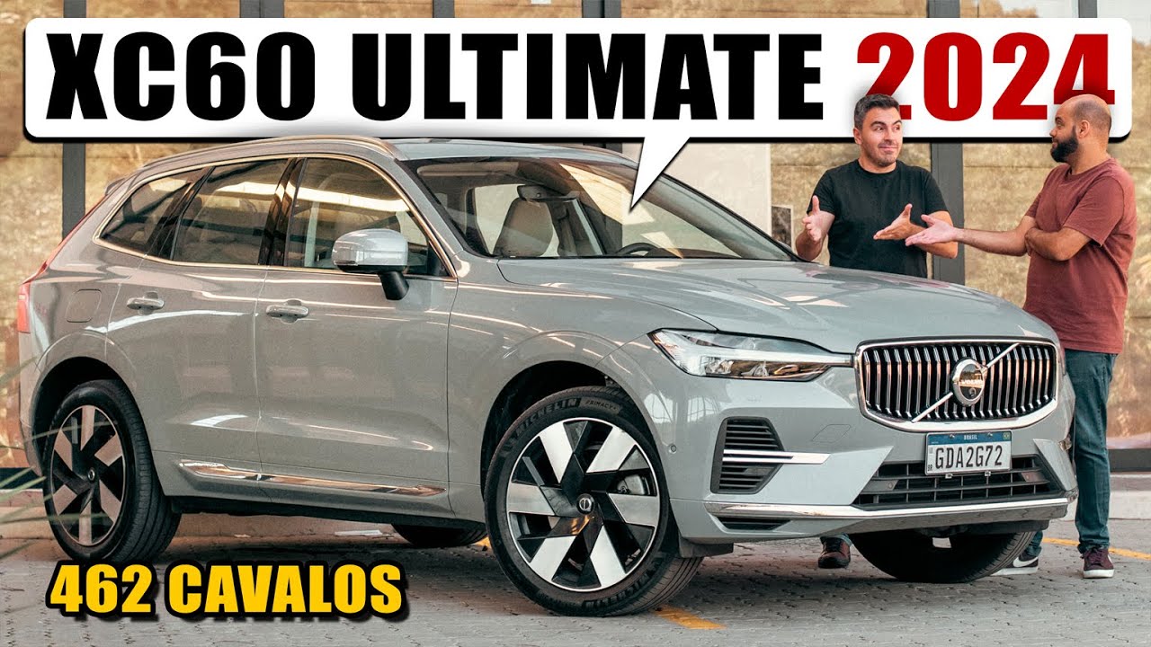Volvo XC60 ULTIMAVE T8, o SUV híbrido sueco de meio milhão de reais!