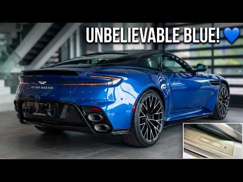 Thumbnail for FIRST LOOK: The NEW Aston Martin DB12 S in Concours Blue! 💙 by Aston Martin DB12