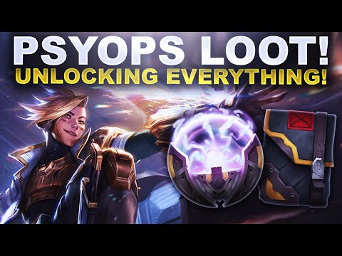 PSYOPS 2020 LOOT IS HERE! UNLOCKING EVERYTHING! | League of Legends