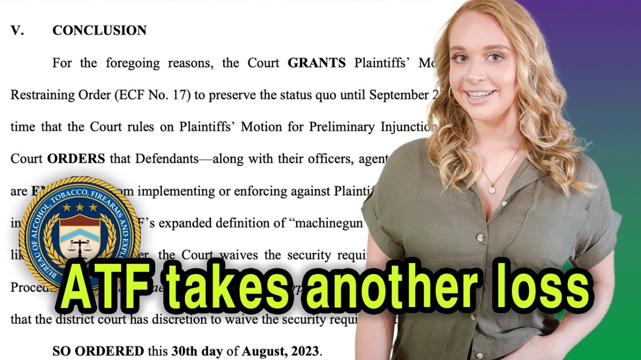 ATF “Game of Definitions” takes ANOTHER spanking!