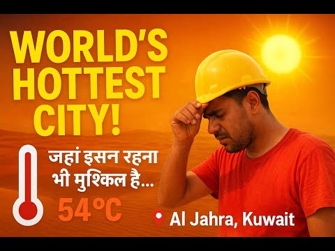 Inside the World’s Hottest City – Life at 54°C!”