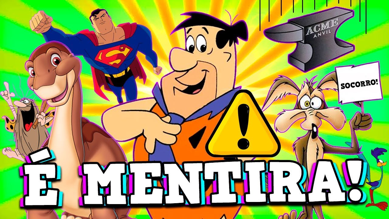 7 MITOS dos desenhos animados que VOCÊ ACHOU que funcionavam na vida real!