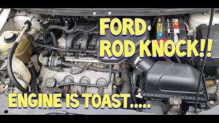 Rod Knocking Ford Edge | 3.5 and 3.7 Common Failure Lead to This. Duratec Owners Beware......