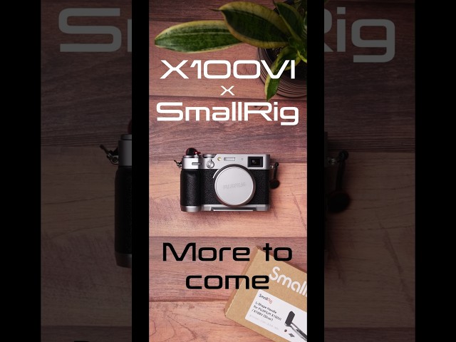 Vídeo relacionado con SMALLRIG X100VI Empuñadura en Forma de L para Cámaras FUJIFILM X100VI y X100V, Placa de Liberación Rápida Incorporada para Arca, Mango Lateral de Silicona Liviano, con Botón Obturador - 4555