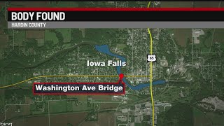 Body Recovered from Iowa River in Hardin County