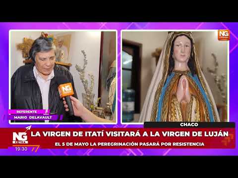 Histórico: La Virgen de Itatí visita a la Virgen de Luján por primera vez