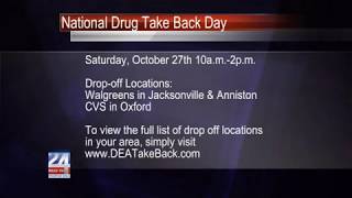 National Prescription Drug Take Back Day Will Be Hosted in 50 Locations Statewide