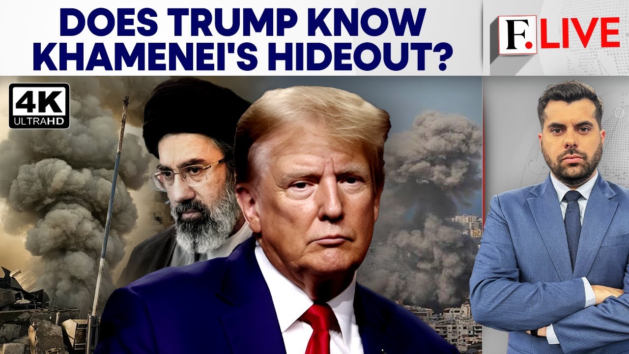 Trump Hints He Knows Where Mojtaba Khamenei Is 'Hiding' | Iran-US War| Firstpost Live | N18G | 4K