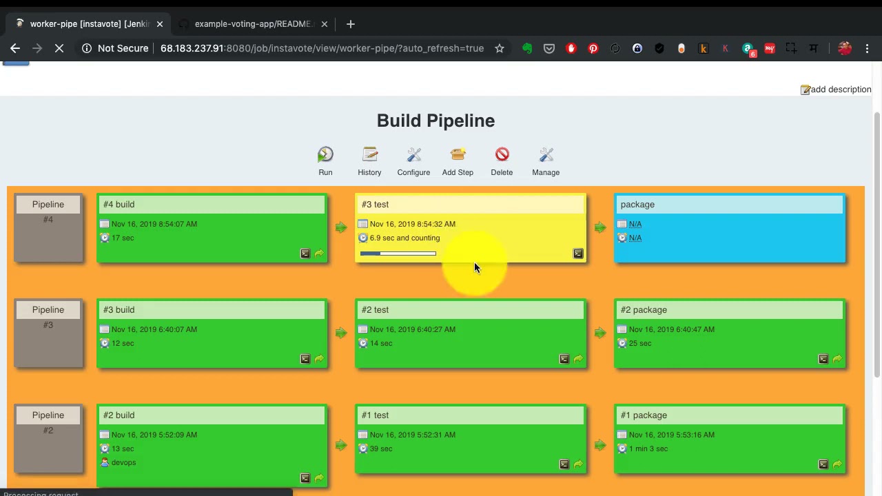 Jenkins Pipeline for a Maven Project/Java Application