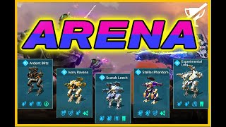 War Robots Ardent Blitz Ivory Ravana Scarab Leech Stellar Phantom Experimental Loki Gameplay