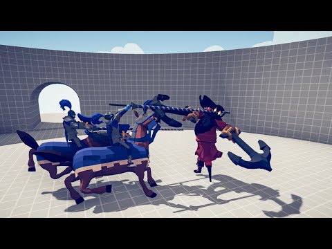 Blackbeard vs Every Unit - Totally Accurate Battle Simulator TABS