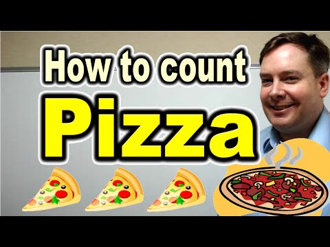How to count PIZZA [ ForB English Lesson ]