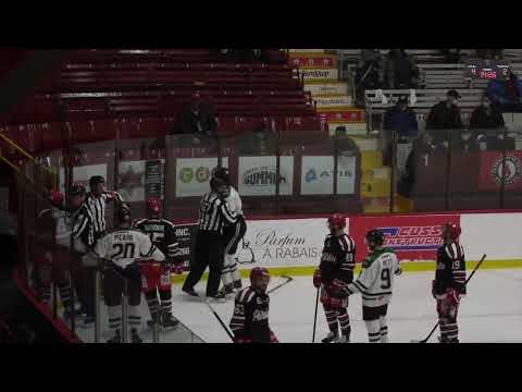 Danick Paquette turtles in front of Keven Veilleux - 25-03-22