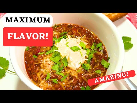 Award-Winning Sweet & Spicy Chili Recipe – Easy to Make! 🍲🔥