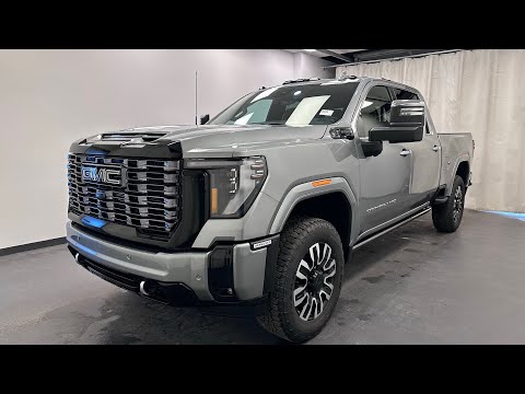 2026 GMC Sierra 3500HD 4WD Crew Cab Standard Box Denali Ultimate in Silver for sale at Davis GMC Buick Lethbridge in Lethbridge, AB