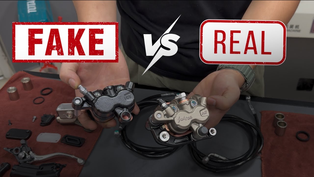 Ultra Bee Brakes: Real vs. Fake Comparison
