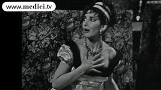 Maria Callas and Tito Gobbi  - Puccini - Tosca