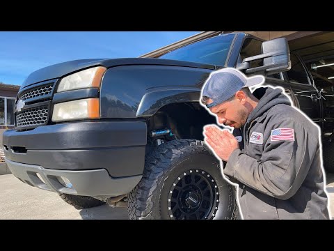 My Truck Tried To Kill Me! Torsion Bar Crossmember Replacement on my 2005 Chevy Duramax