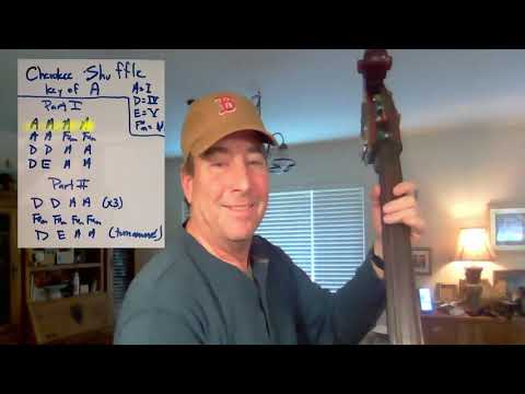 Best Hillbilly Bass Lesson EVER!  Cherokee Shuffle-Key of 'A'